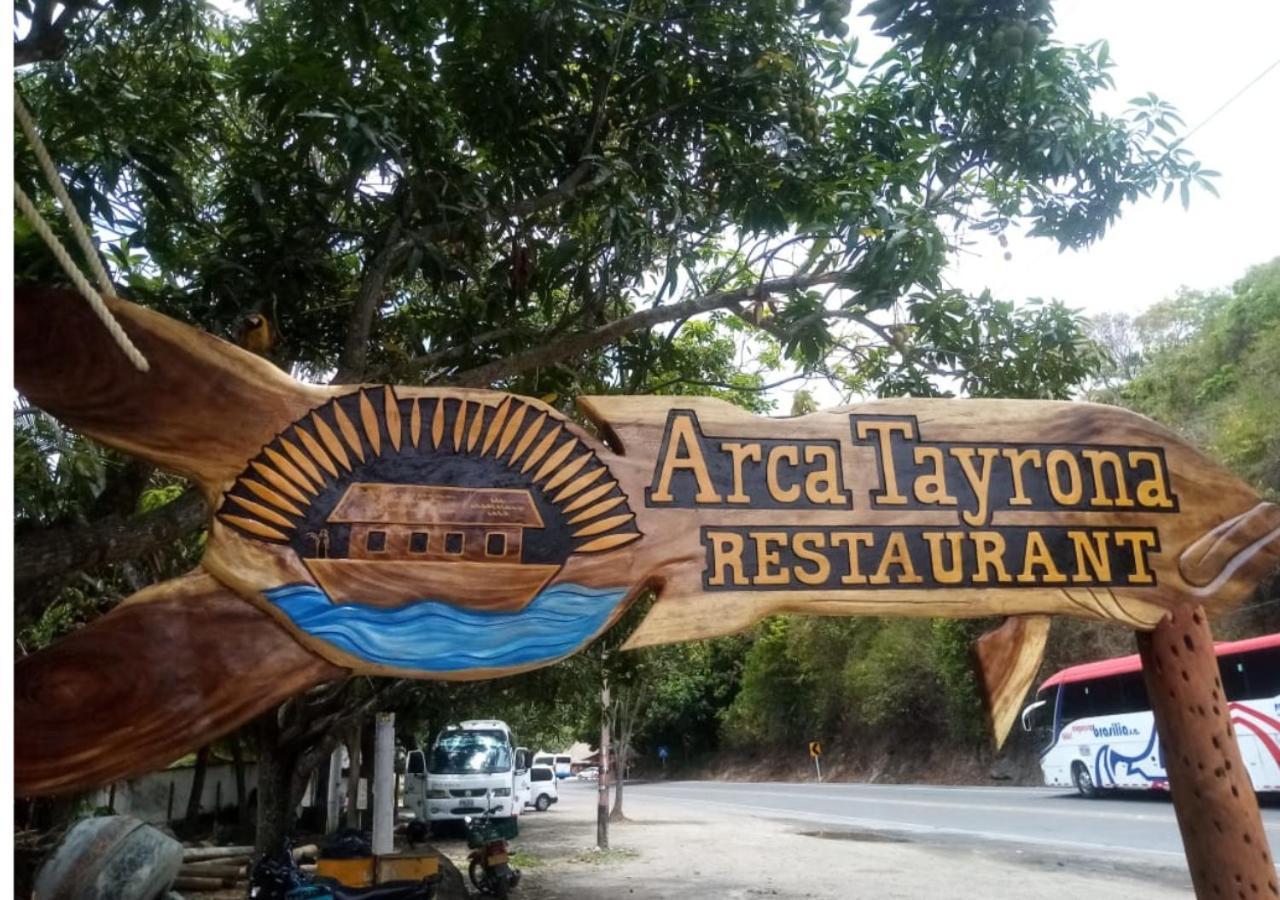 Arca Tayrona Restaurant & Hostal لوس نارانخوس المظهر الخارجي الصورة