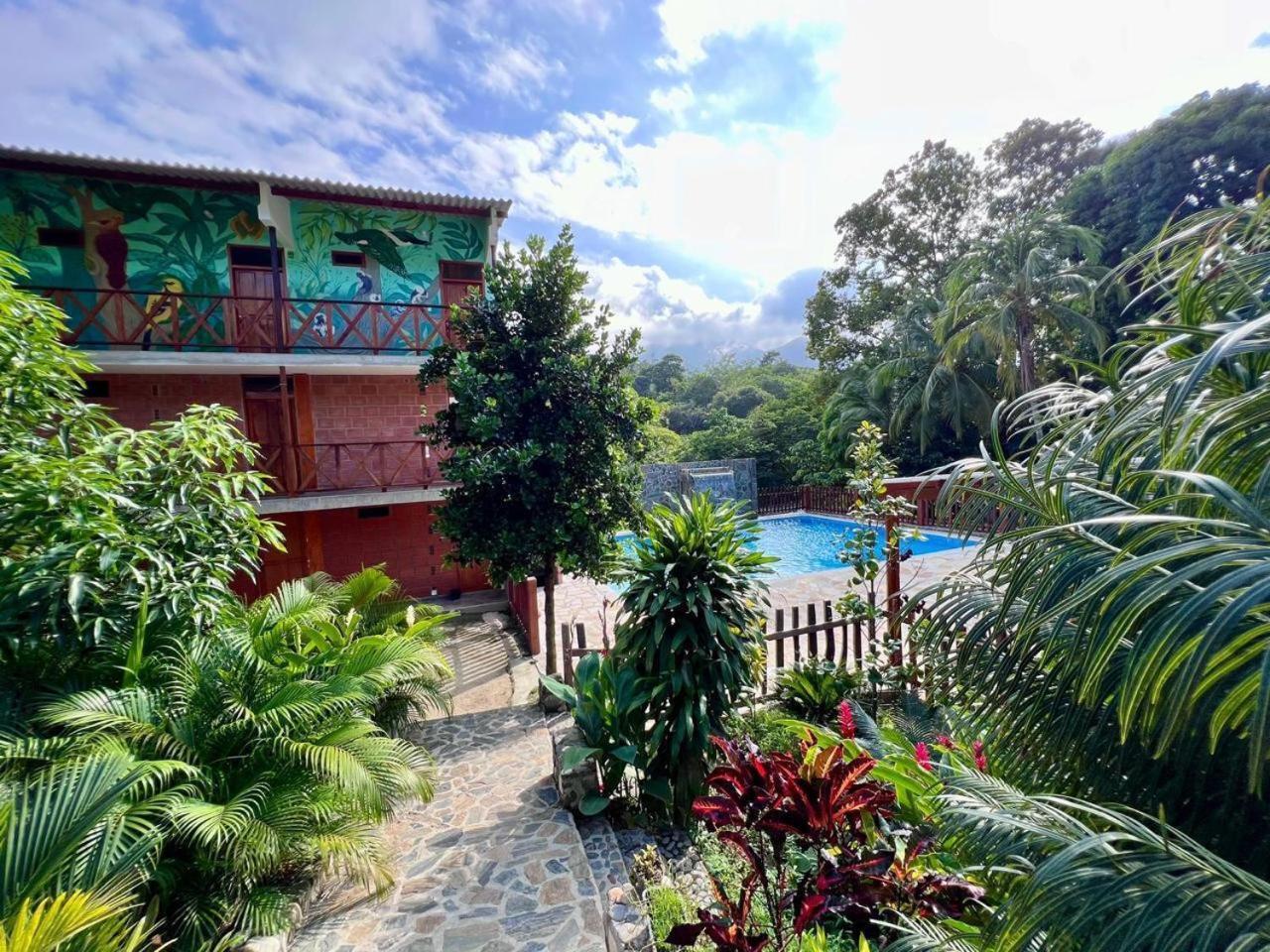 Arca Tayrona Restaurant & Hostal لوس نارانخوس المظهر الخارجي الصورة